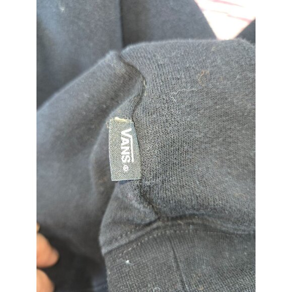 Vans Mens Original Off The Wall X-Large Black Sweatshirt - Picture 7 of 8